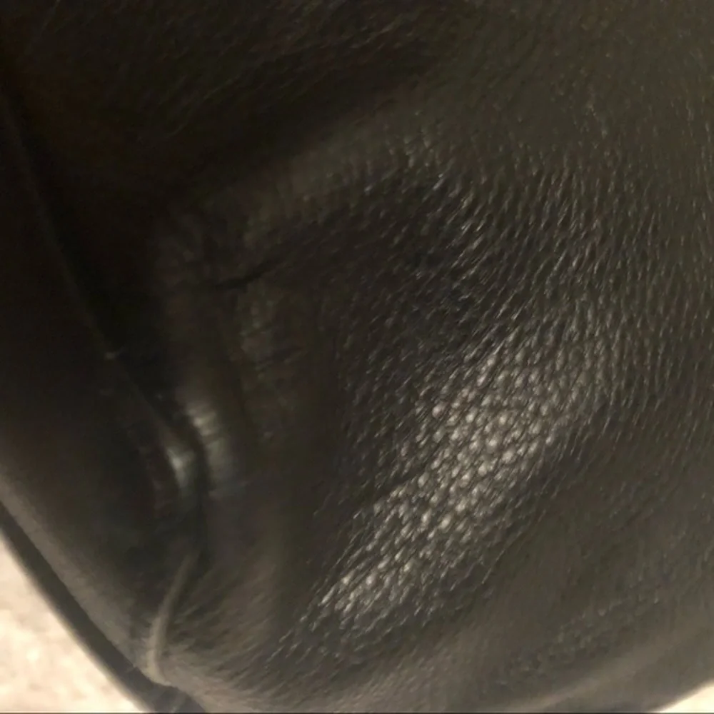Marc by Marc Jacobs black leather hobo bag